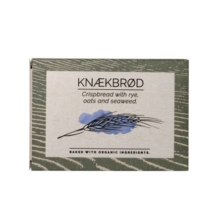 Knäckebröd met rogge, haver en zeewier 80 g