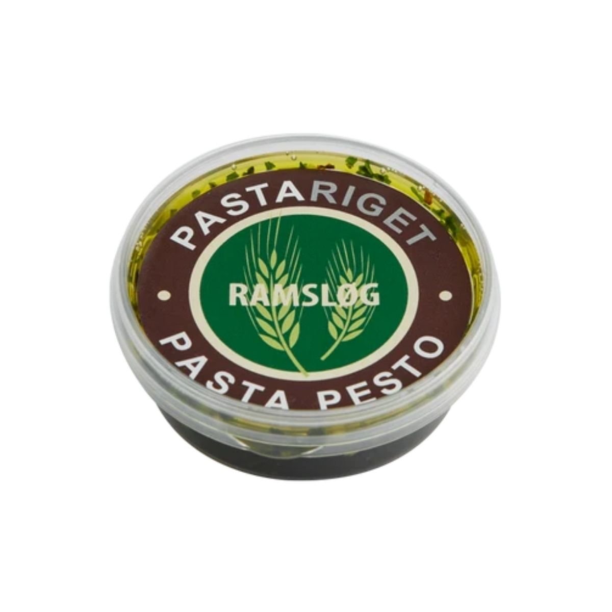 Rond bakje Deense kruidenolie met daslook van Pastariget