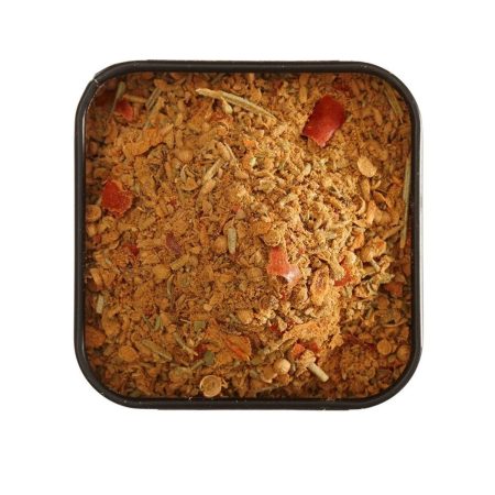 Tandoori Masala met paprika, komijn, warme specerijen en zwart sesamzaad