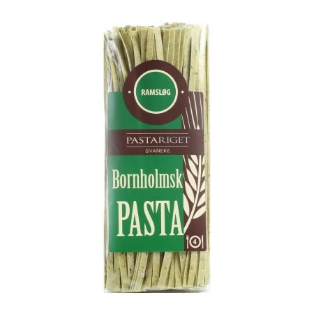 Verpakking pasta met daslook van Pastariget