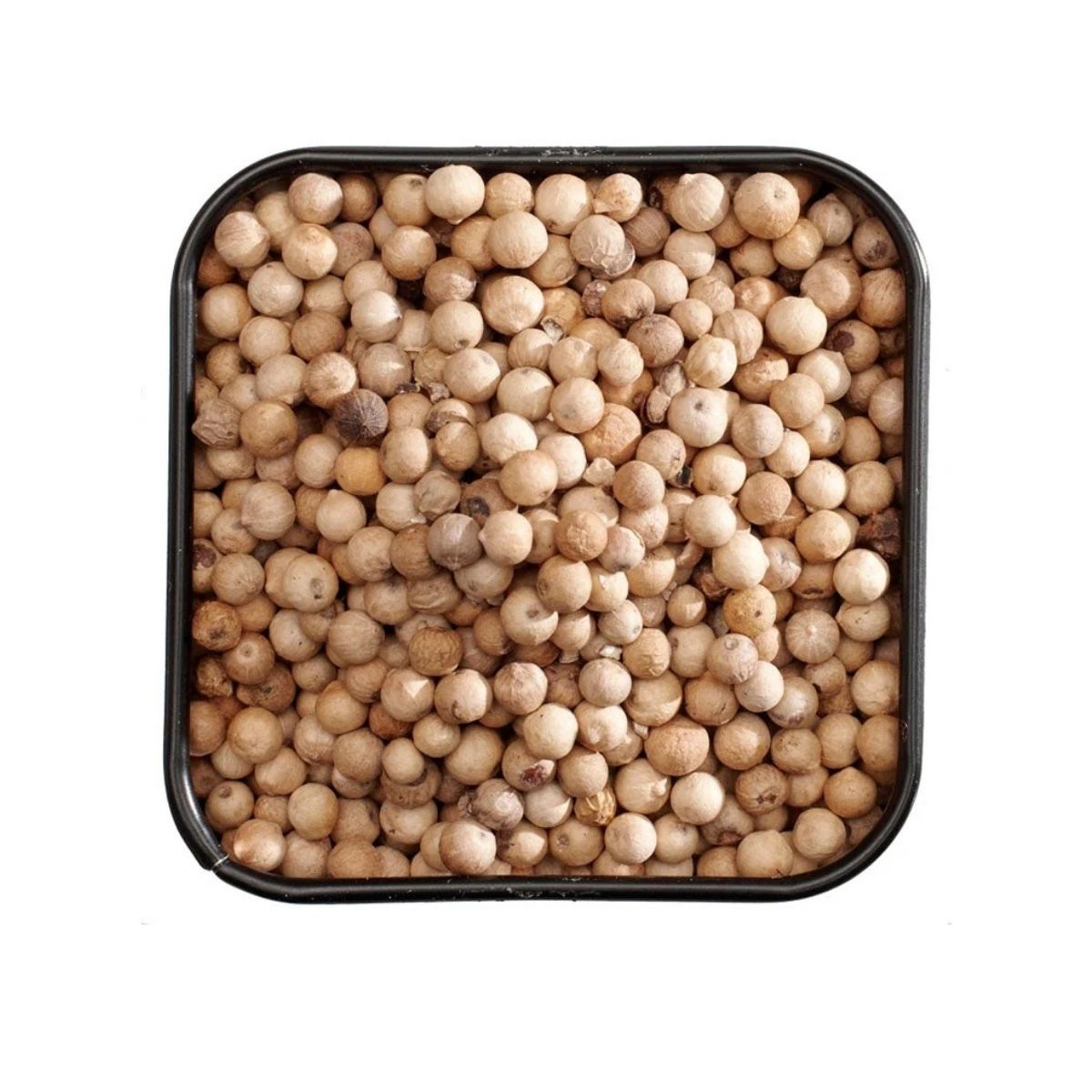 Hele biologische witte peperkorrels uit Thysmada